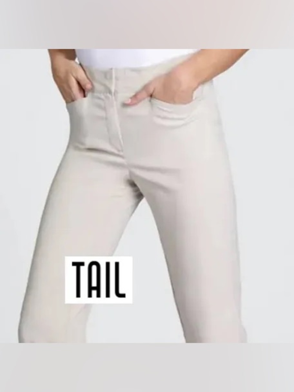Tail Activewear Golf Pants Beige Women’s S